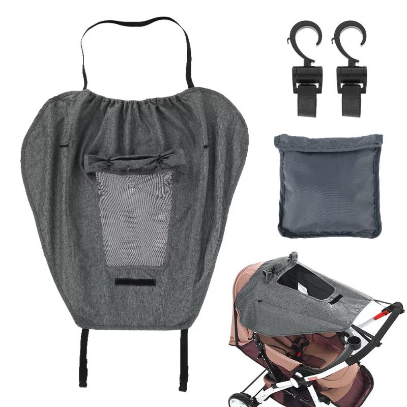 Козырек от солнца для детской коляски, навес для защиты от солнца, капюшон для прогулочной коляски, дождевик для коляски, защита от УФ-лучей