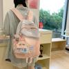 Backpack Women's Summer Korean Fashion High Capacity Lightweight High School Travel Backpack Tide.