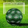 Real Betis Crest Design Soccer Ball Size 5 Soccer Ball, Machine-stitched, Soft and Comfortable, Suitable for Training and Matches Fan Gift