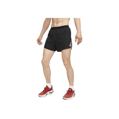 Dri-FIT ADV AeroSwift 4" Brief-Line Racing Shorts Black/White Men Streetwear CJ7840-010