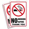 No Smoking Stickers, Sign Stickers, Can Protect Against UV Rays, Wind and Rain, Fade, Can Be Used Indoors and Outdoors