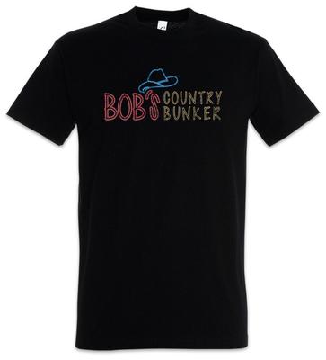 Мужская футболка Bob's Country Bunker Бар Блюз Ресторан Клуб Символ Братьев