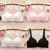 Teenager's Bras Wire Free Junior Cotton Training Soft Cup With Adjustable Straps