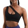 European and American Style Single-Shoulder Sports Bra, Shockproof High-Intensity Sports Vest, Fitness Yoga Bra, Yoga Wear, Women's Underwear