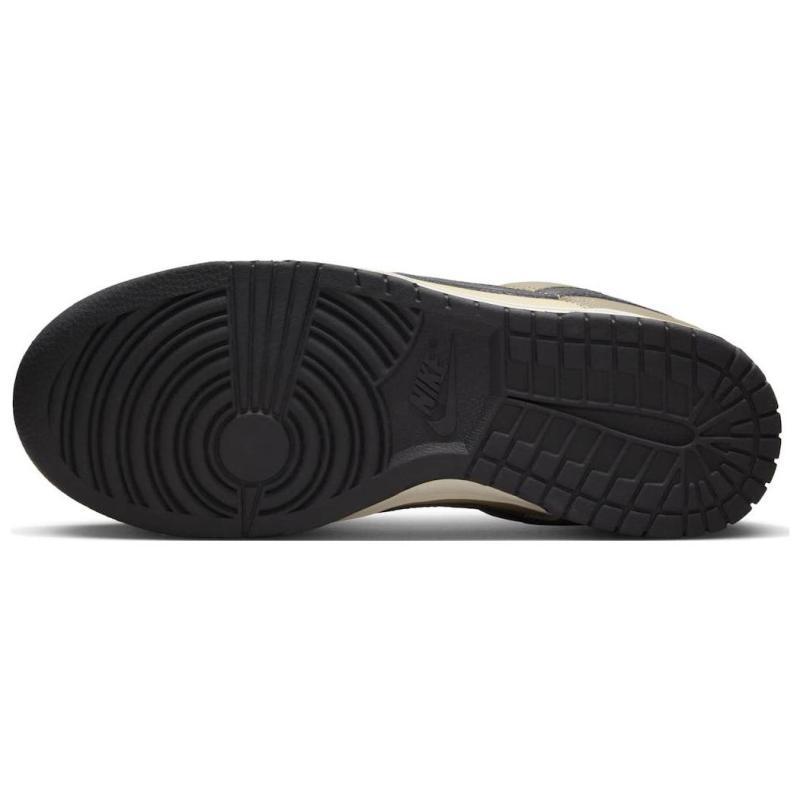 Nike Dunk Кожа цвета темного плавника трендовые ретро повседневные нескользящие износостойкие легкие низкие кеды для скейтбординга для женщин коричневые DD1503-200