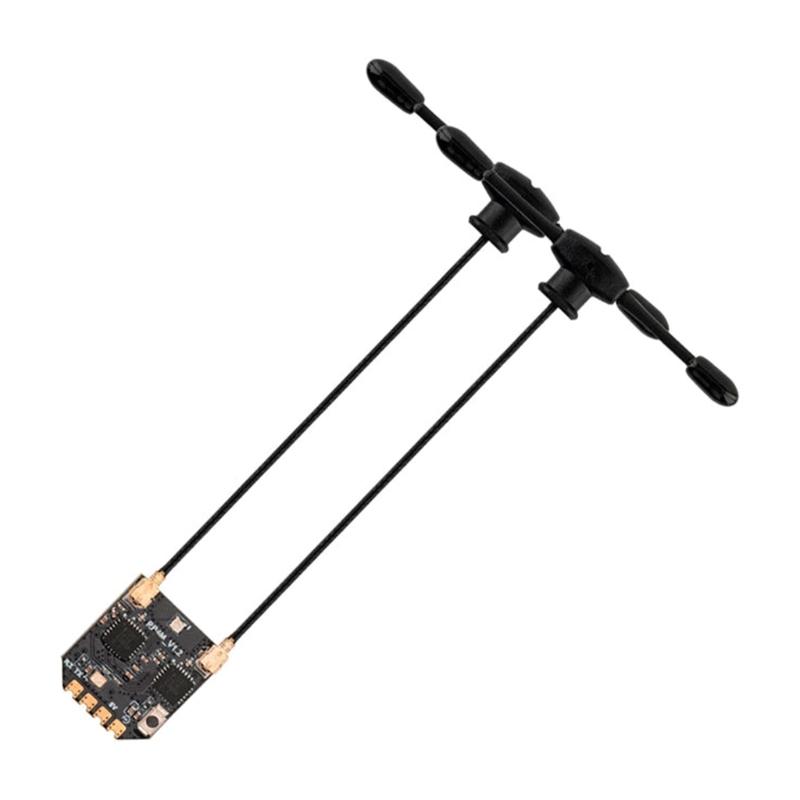Double Antennae True Diversity System Mini RP4TD-M ExpressLRS Receiver Enhances Signal Stability in Aerial Photography