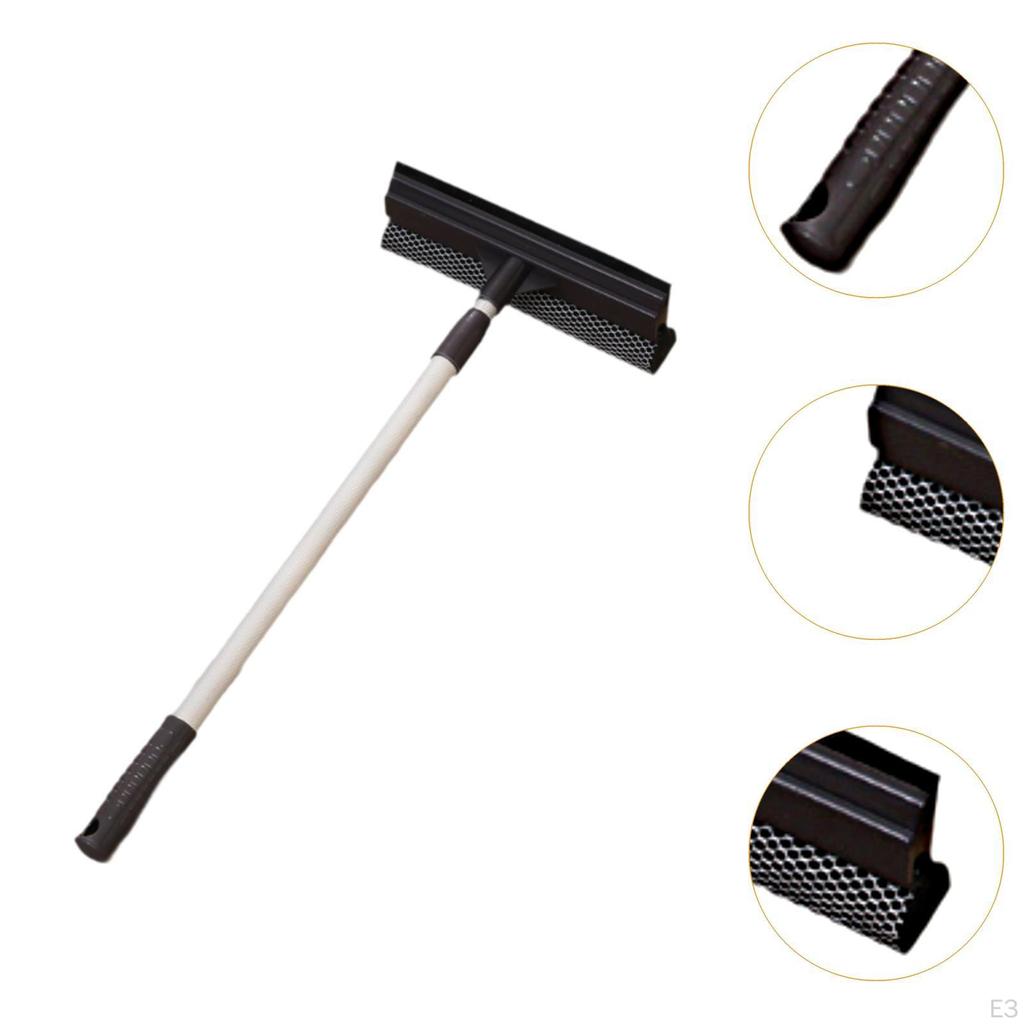 Сгон для душа, скребок для мытья стекол, скребок 2 в 1 с отверстием для подвешивания, очиститель, скребок для мытья