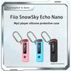 MP3 Case For Fiio SnowSky Echo Nano MP3 Player Silicone Case Dust Storage Solid Color Case Lightweight Shockproof Soft Case