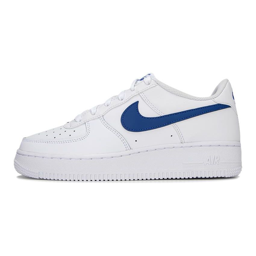 Nike Белые детские кроссовки Air Force 1 GS Hyper Royal DV7762-103