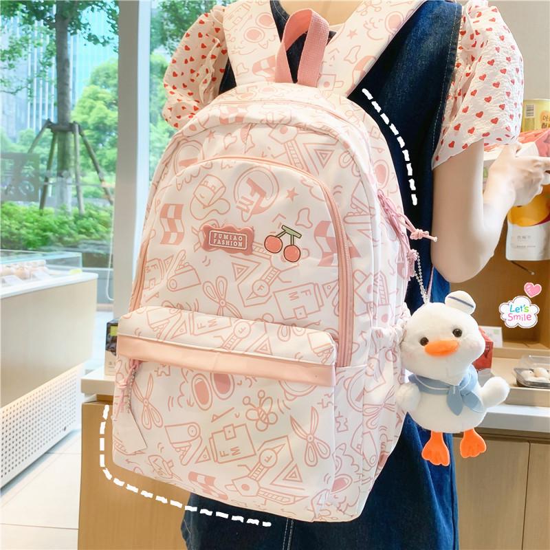 Cute & Versatile Backpack for Students - Large Capacity