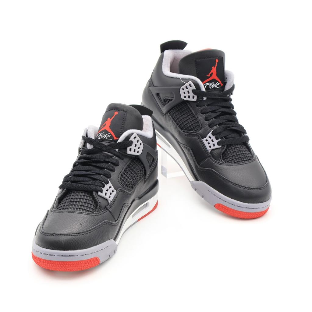 FV5029-006 Nike Air Jordan 4 Retro Bred Reimagined Цементно-серый Красный (Мужской)