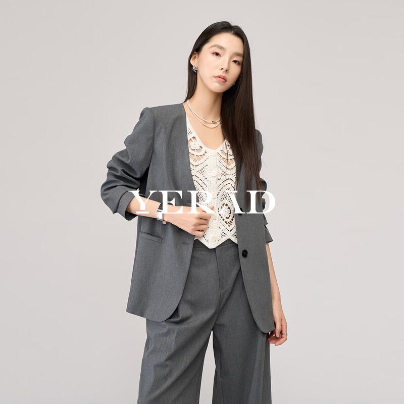 Женский блейзер YERAD в стиле smart casual свободного кроя