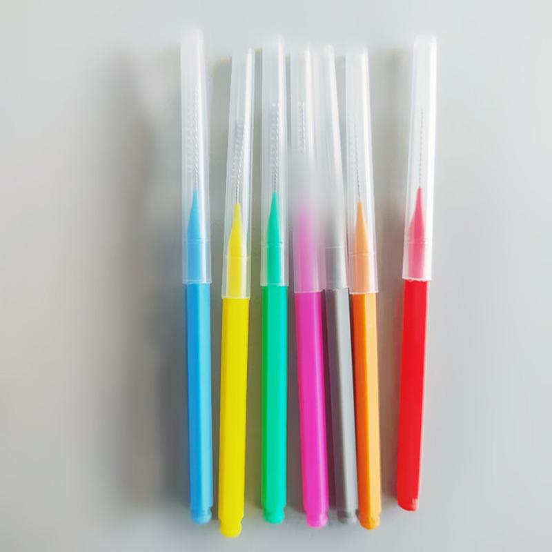 10 шт., аппликаторы для микрокистей, наращивание ресниц, щетка для чистки клея для ресниц