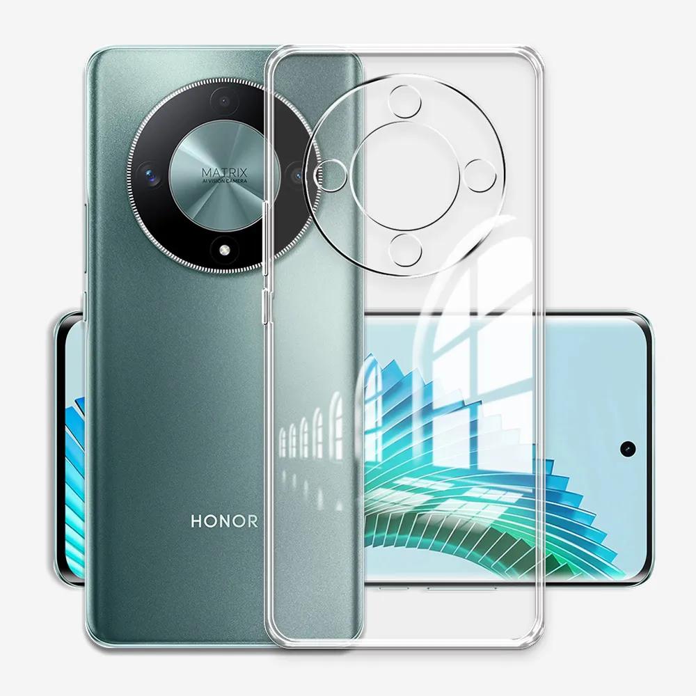 Для Huawei Honor X9b чехол модный прозрачный мягкий силиконовый чехол для телефона Honor X9A /Honor X9 прозрачный противоударный защитный чехол Coque