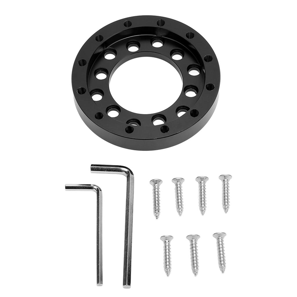 70mm Steering Wheel Adapter Plate Professional Aluminum Racing Car Gaming Steering Wheel Adapter