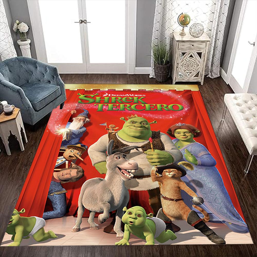 Shrek Carpet Design For Foyer Playrooms Dining Room Balcony Antislip Rug Decorate Offices Best For Christmas