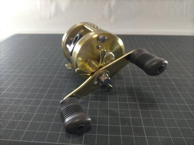 Мощная катушка Shimano Calcutta 201XT для заброса приманки RH381 FDF [Длинная ручка] Леворукая