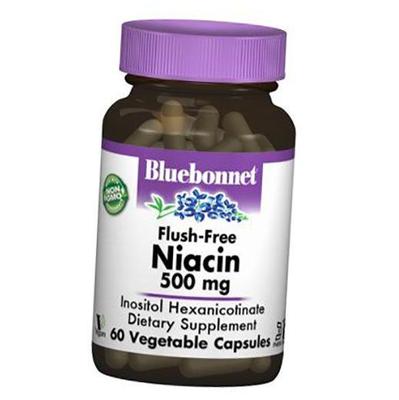 Ниацин не вызывающий покраснений, Flush-Free Niacin, 60вегкапс (36393044)