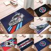 Miniso Disney Lancia Martini Racing World Rally Champion Door Mat Bath Kitchen Entrance Carpet Home Footpad Non-Slip Rug Decor