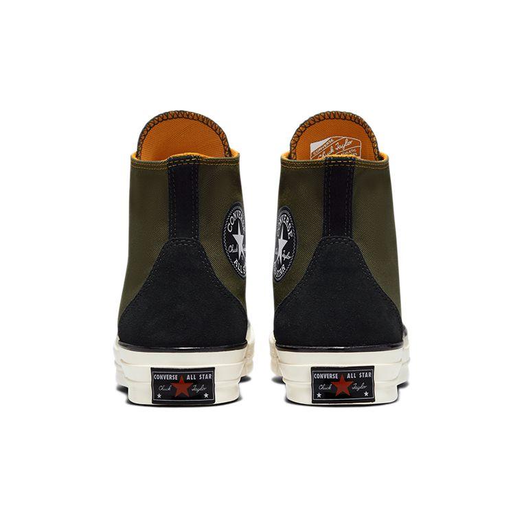 Converse Chuck 70 High Court Reimagined — кроссовки унисекс цвета хаки Fire Pit Green Egret 171685C
