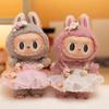 17cm Cute Mini Plush Doll's Clothes Outfit Accessories for Idol Dolls Rose Butterfly Wedding Dress DIY Girls Gift