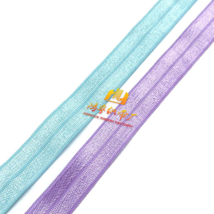 1,5 см блестящая нейлоновая резинка для волос и аксессуаров для одежды