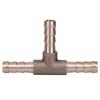 Brass T Piece 3 Way Fuel Hose Joiner Connector For Compressed Air Oil Gas Pipe