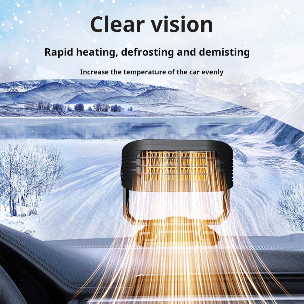 2 в 1 Быстрый Нагрев Размораживатель Дефогер Портативный 2-в-1 Автомобильный Обогреватель Размораживатель Вентилятор для Быстрого Нагрева Авто для Автомобилей для Погоды