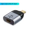 Адаптер Type C к HDMI-совместимому/USB 3.1/DP/VGA/Mini DP/RJ45 Видеоконвертер Проекционный адаптер 8k 60 Гц USB C «папа-мама»