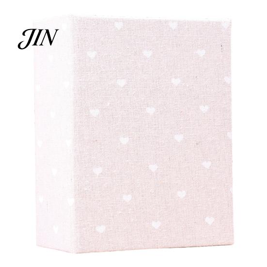 Literary Style Photo Album Mini Printed Fabric Slip-In Album, Portable Floral Print Scrapbook with Transparent Sleeve Pages, Lightweight Inner