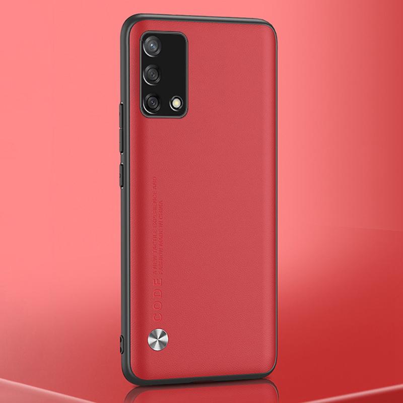 Роскошный кожаный чехол для телефона OPPO A54 A74 A94 A95 4G 5G задняя крышка матовый силиконовый защитный чехол для OPPO F19 Pro Plus Coque