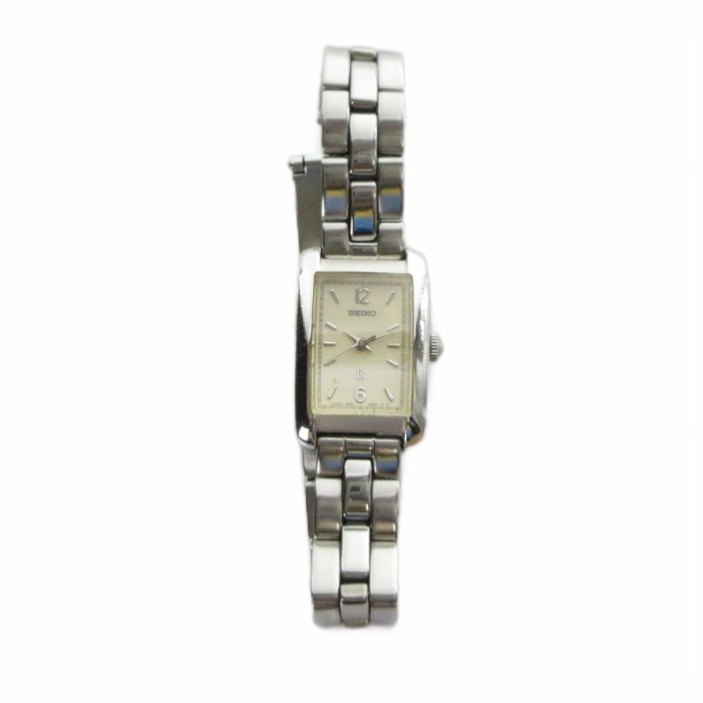 SEIKO Lukia Кварцевые часы Квадратные Серебристый Цвет 4N21-5260 GY18/MQ Женские