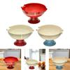 Pedestal Fruit Bowl Fashion Birthday Living Room Creative Practical Serving Tray High Footed Fruit Serving Bowl Vegetable Holder