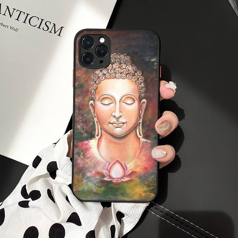 Чехол для телефона Retro Galactic Gautama Buddha Budha для iPhone 11 12 13 mini pro XS MAX 8 7 6 6S Plus X 5S SE 2020 XR