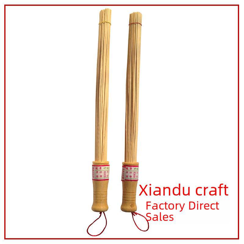 Бамбуковый молоток для массажа меридианов для фитнеса и снятия боли