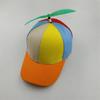 Забавная шляпа Snapback, пропеллер вертолета, приключенческая шляпа для папы, радужная, бамбуковая, бейсбольная кепка со стрекозой для взрослых, детей, мальчиков и девочек
