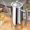 304 Нержавеющая сталь Масляный горшок Кухонный резервуар для масла Соус Уксус Каплезащищенный Пылезащищенный Контейнер Для Хранения Масла Для Хранения Кухонных Инструментов