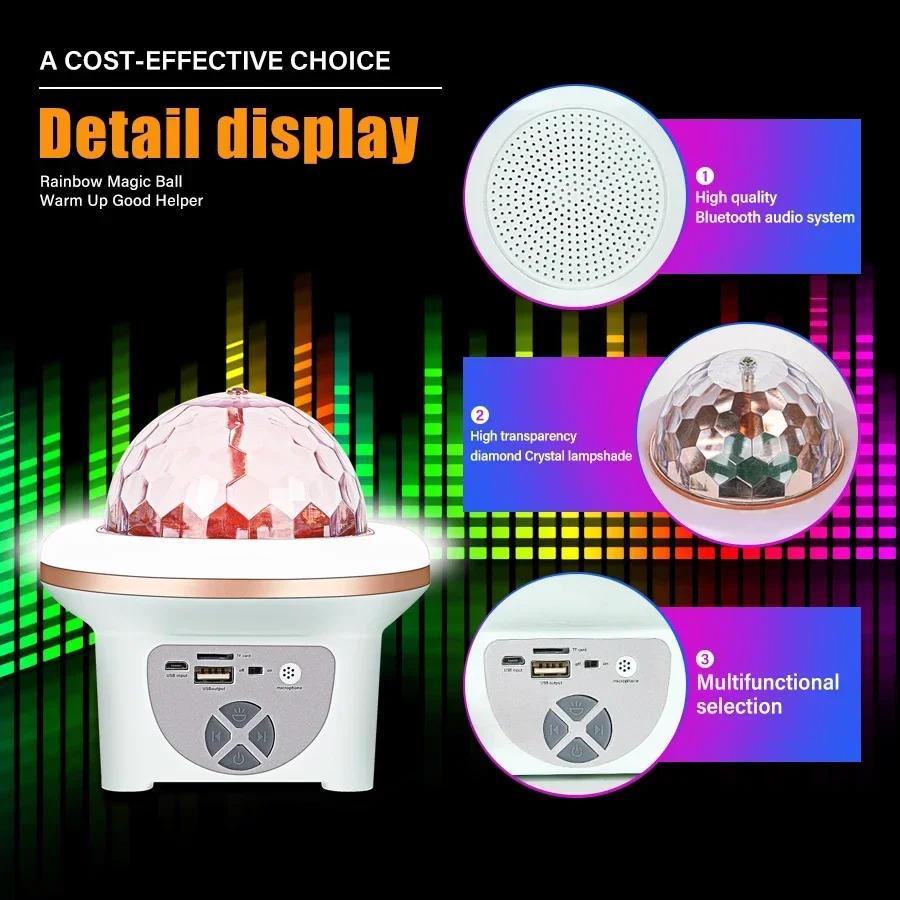 Starry Projector Galaxy Night Light with Ocean Wave Music Speaker Sky Light Projector for Bedroom Decoration Birthday Gift Party