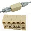 10 шт. Сетевой Ethernet Двойной Прямой Разъем-Соединитель Lan Кабеля Соединитель RJ45 CAT 5 5E 6 6a Удлинитель Штекер Разъем Сетевого Кабеля