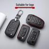 Чехол для ключа из натуральной кожи для Peugeot 308, 508, 408, 3008, 4008, 208 и Citroen Sega