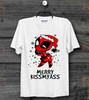 Deadpool Merry Xmas KISSMYASS Christmas Ideal Gift Unisex T Shirt B757
