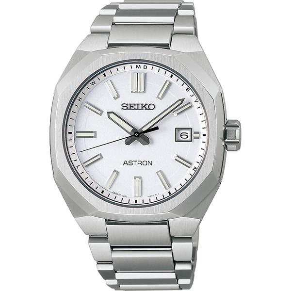 Seiko Men's SBXY081 (ASTRON NEXTER Solar Radio Controlled Men's Metal Band) Round Watch Silver
