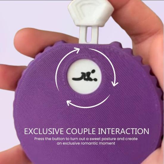 3D-печатный селектор положения пары, пресс-решающий позу, механический игральный кубик