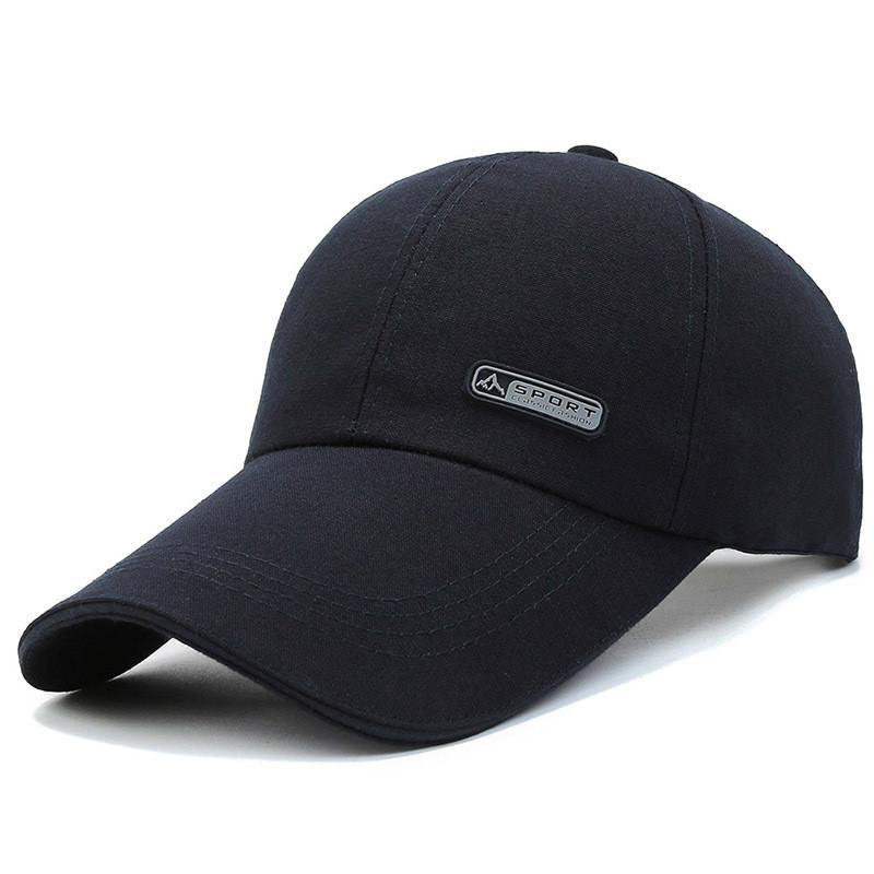 Summer Baseball Cap For Men Stylish Cotton Breathable Sun Protection Outdoor Headwear