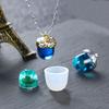 Подвеска Крышка Ожерелье Эпоксидная 3D Твердые Поделки Инструменты Изготовление Ювелирных Изделий Силиконовая Форма Ювелирный аксессуар