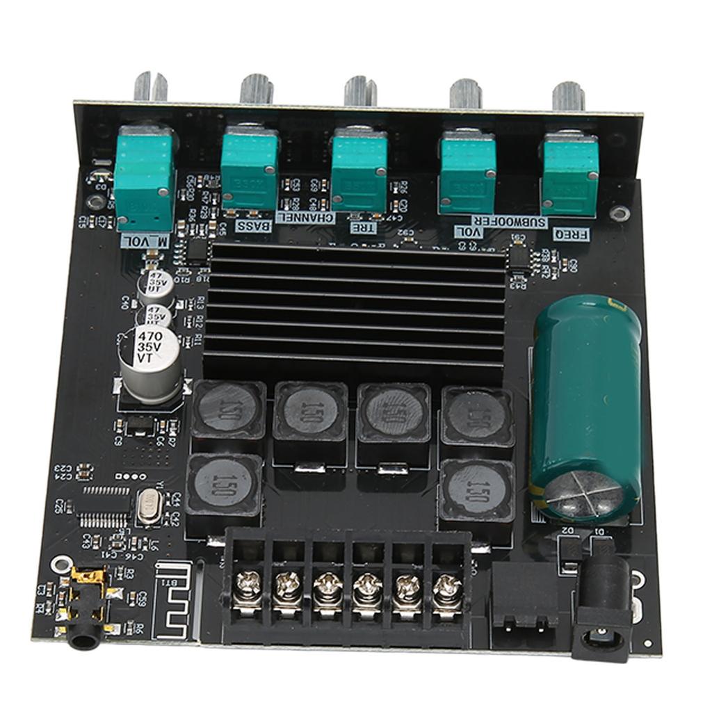 BT Digital Amplifier Board 2.1 Channel 50W 50W 100W Wireless Subwoofer Amp Module for Speaker