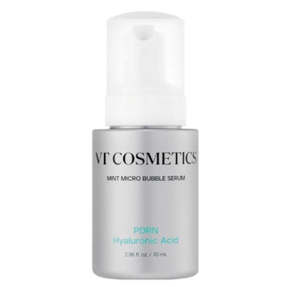 VT Cosmetics PDRN Hyaluronic Acid Mint Micro Bubble Serum 70ml,1ea
