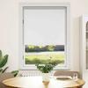 VidaXL Roller Blind Blackout 120x175 Cm White Window Bedroom 240123