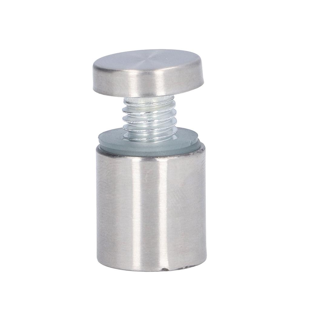 12Pcs Standoff Screw Stainless Steel 19x25mm Wall Mount Advertising Fastener Set Kit