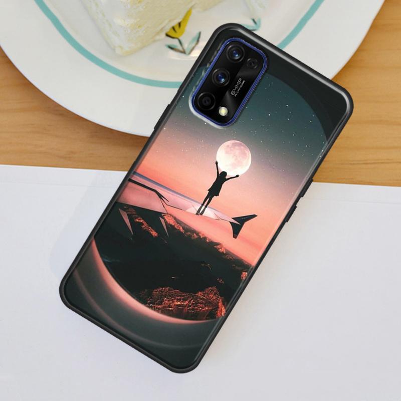 Авиаперелет  Полет Для OnePlus 11 10 Pro 10T Nord 3 2T CE 2 Lite Realme C55 C35 C33 C31 C30 C21Y GT Neo 5 Чехол